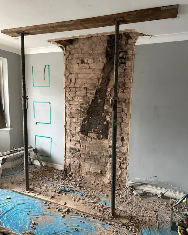 chimney-breast-removal-wall-finished-london-17